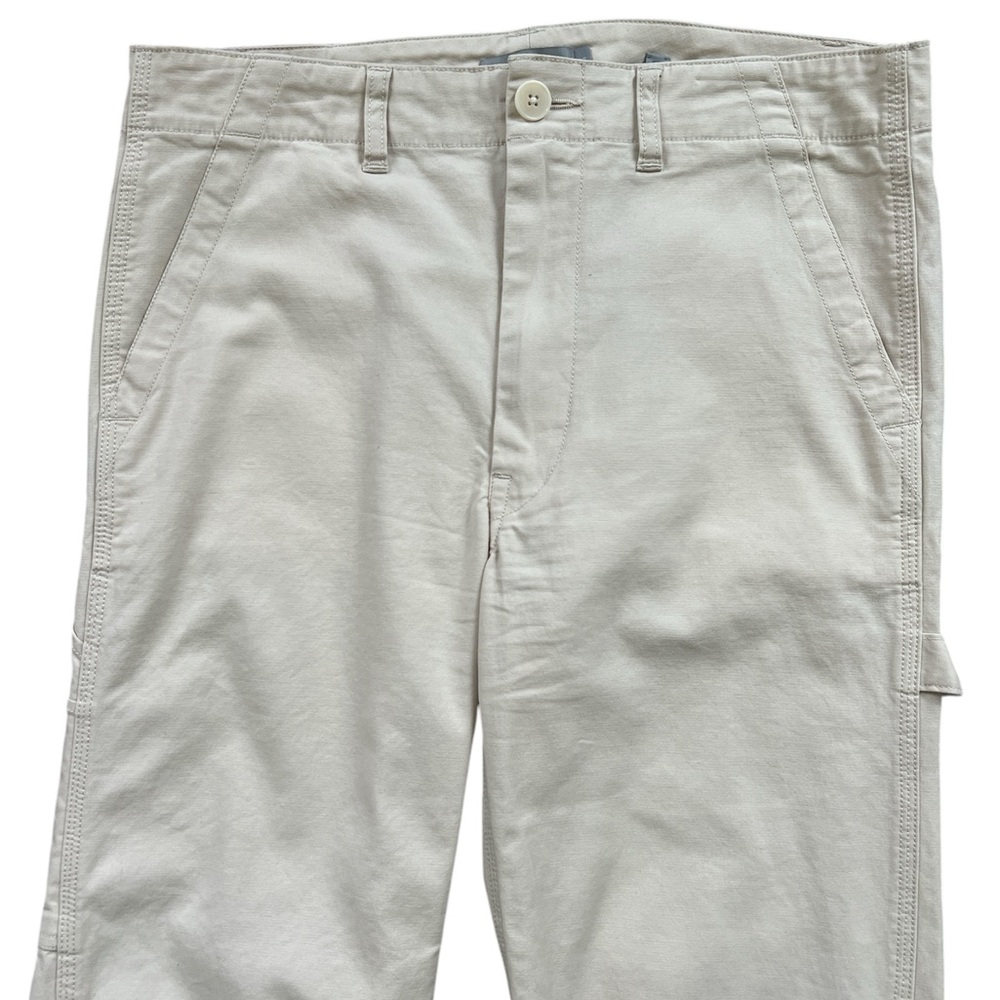 Vince Women's Ivory Cropped Utility Carpenter Pants Size 30 NWOT - Picture 7 of 15